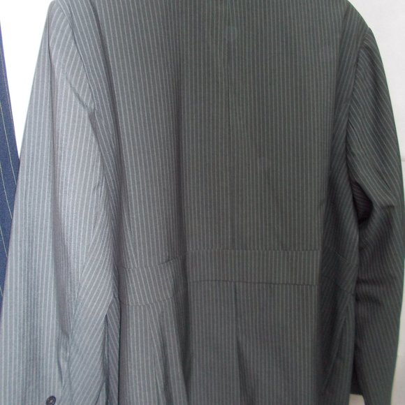 NWT, Gray stripe jacket plus size 22W lined nice! - Picture 3 of 6
